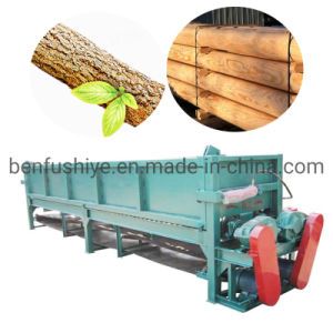 Automatic Electric Portable Wood Debarker Machine Remove Wood Skin Wood Log Peeler with Crusher Chipper
