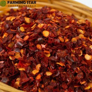 Pure Natural Condiment and Seasoning Dried Sweet Paprika Flakes with Seeds