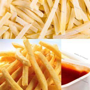 IQF Potato Chips Frozen Vegetable Food Fries French Fries with Shoestring Cut 7*7mm