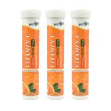 Vitamin C Zinc Effervescent Tablet for Immune Support Booster Supplement