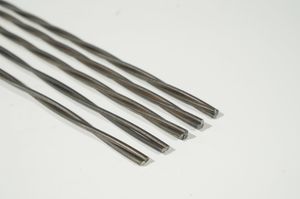 Prestressed Concrete PC 2-Wire Steel Strand 2X2.25mm for Concrete Equipment (GRADE 270)