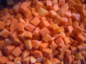 Frozen Vegetables IQF Carrot Dice, 5*5mm, 10*10mm Diced Carrot