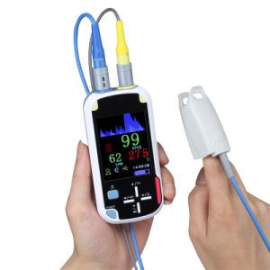 Handheld Portable Oximeter Pulse Oximeter SpO2, Temp, Pr and Pleth