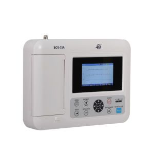 Medical Ultrasound Instruments ECG Machine 4.3′ Color TFT LCD Display Screen 12 Lead Portable Electrocardiography/ EKG