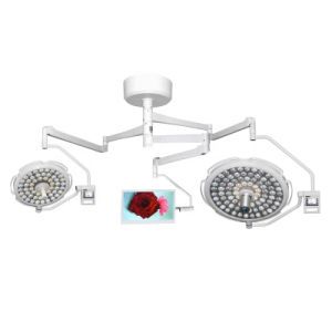 New Design 3 Arms LED Surgical Light with Camera Medical Operating Surgcal Lamp