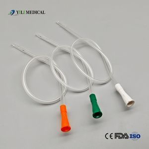 Adult PVC Urinary Plastic Sterile Nelaton Catheter Tube Disposable PVC Foley Catheter