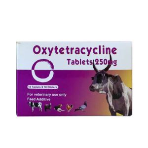 Veterinary Drug Oxytetracycline Tablet Bolus 250mg for Cattle, Sheep and Poultry Use