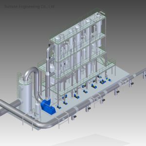 Waste Heat Evaporator for Corn Steep Liquor