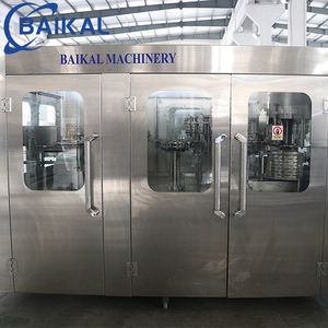 Automatic Pet Glass Bottling Packing Plant Pure Drinking Mineral Water Filling Machine