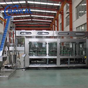 Baikal Fully Automatic Pure Mineral Juice Plant Certified Pet Bottle Rinsing Filling Sealing Capping Machine