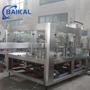 Automatic Pet Bottle Aseptic Hot Filler Juice Beverage Energy Drinks Soda Sparkling Water CSD Bottling Dairy Filling Plant Packing Machine