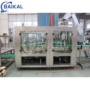 Automatic Factory Making Pet Bottle Mineral Pure Aqua Plastic Drinking Flavor Juice Carbonated Drink Complete Water Bottling Filling Machine