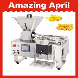 Electronic Small Automatic Pharmaceutical Medicine Pill Tablet Softgel Capsule Counter Bottle Filling Packaging Counting and Packing Machine