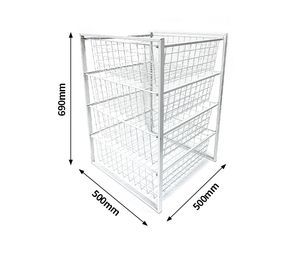 Circle K Supermarket Retailing Shop Round Promotion Storage Basket Display Rack
