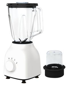Plastic Housing Electric 2 in 1 Blender Household Appliance Blender Food Processor Fruit Juice Blender