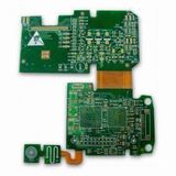 10-Layered Rigid-Flex PCB With Green Solder Mask, Used for Medical Equipment
