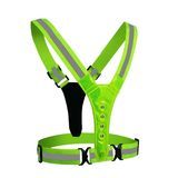Outdoor Sports Vest LED Light Running Reflective Safety Vest