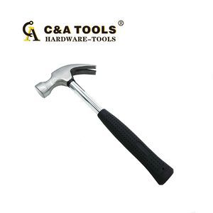 8 Oz Tubular Steel Handle Claw Hammer for DIY Tools