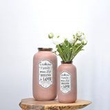 Food Quality Customized Made Cheap Price Cylinder Shape Ceramic Custom Flower Vases