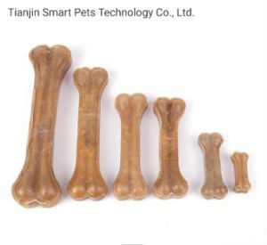 Factory Wholesale Rawhide Natural Color Pressed Bone Dog Chews Pet Snack