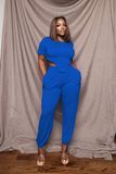 OEM/ODM New Design Women Ladies Short Sleeve T Shirt Casual Leggings Pants Set with Oeko-Tex