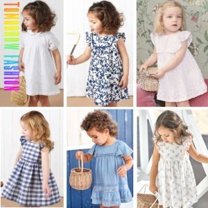 Children Wear Wholesale Girls Apparel Kids Clothes Sets Summer Fashion Designer Floral Flower Kids Clothing Baby Clothes Little Girls Dresses
