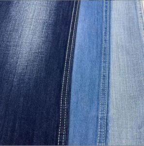 Jeanet Cotton / Lyocell Jean Fabric Elastic Free Twill Fabric Denim