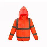Safety High Visibility Jacket Reflective PPE Uniform Security Construction