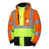Wholesale Windbreaker Mens Custom Reflective Safety Winter Work Jackets
