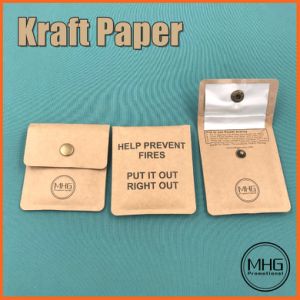 Kraft Paper Pocket Ashtray