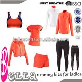Latest Fluorescent Active Wholesale Running Wear Yoga Pants Fitness Sportswear Womens Jogging Pants Compression Wear
