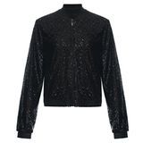 Ladies′ Sequin Shiny Jacket