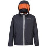 Nylon Fabric Windbreak and Waterproof Outdoor Jacket with Hood