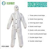 FC5-2001 Hooded Protective Coverall Type 5 Coveralls Breathable Hooded Protective Coverall