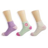 Women′ S Terry Socks Plus Velvet Thick Striped Tube Socks