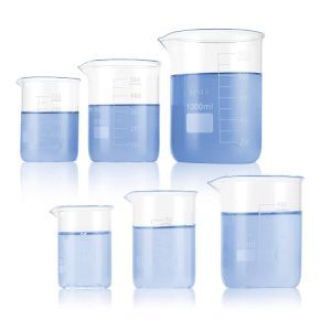 Lab Glassware 5000ml 3000ml 1000ml Big Glass Beaker with Handle