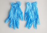 Blue Color PVC Vinyl Gloves