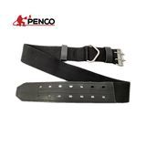 Safety Belt with Leather and Thickened Webbing for Fireman
