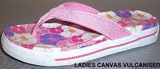 Ladies Canvas Vulcanised