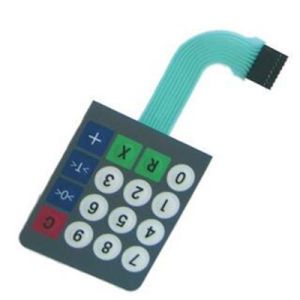 Customized Push Button Tactile Waterproof Membrane Switches for Industrial Control Machinery