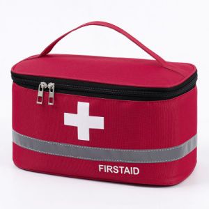 600d Oxford Medicine Bags for Outdoor Hiking Portable First Aid Kit Emergency Survival Bags Waterproof Portable Medical Bags