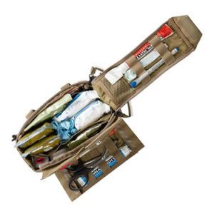 Small Medical Kit Medical Fanny Pack Khaki Belt Bag Medical Bag for Emergency Tactical Medical Bag