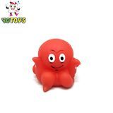Warm Color Changing Squeaky Rubber Float Octopus