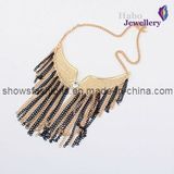 Chain Edging Pendant Fashion Necklace/Fashion Jewelry (XJW12077)