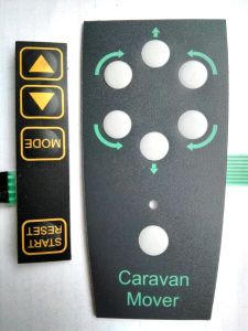 Custom Membrane Keypad Graphic Overlay Membrane Panel Circuit Printing Film Membrane Switch