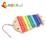 Wooden Toys - Colored Xylophone (LX069A)