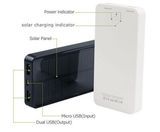 Electronics Solar Charger, Solar Mobile Charger, Power Bank (Credit Card Size) (LS-5000T)