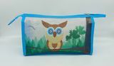 Mesh Polyester Beach Portable Toilet Makeup Organizer Travel Cosmetic Bag Manufacturer
