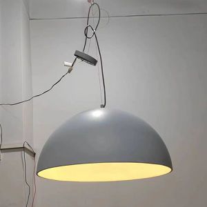 Lighting Chandelier Modern Plaster Art Design Light Round Concrete Grey Resin Lights Customized Lights Morden Lights