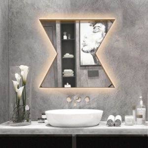 Hotel Room Luxury Decorative Bathroom Vanity Wall LED Mirror